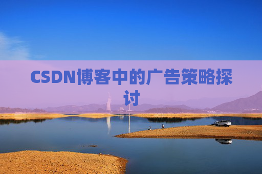 CSDN博客中的广告策略探讨