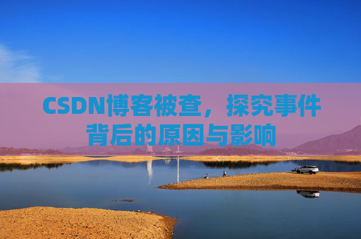 CSDN博客被查，探究事件背后的原因与影响